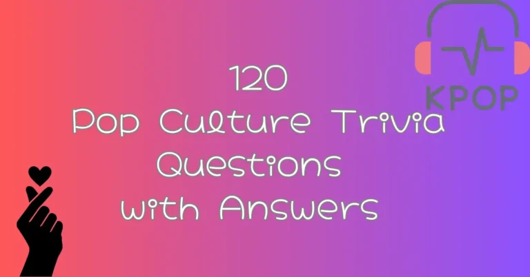 Pop Culture Trivia Questions with Answers