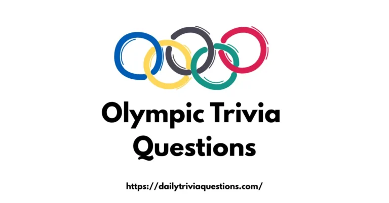 Olympic Trivia Questions