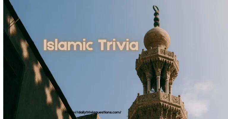 Islamic Trivia Questions