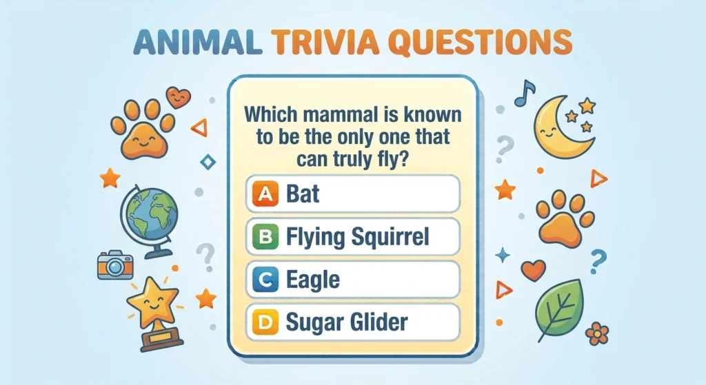 Animal Trivia Questions