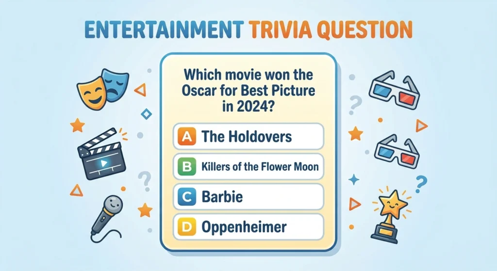 Entertainment Trivia Questions